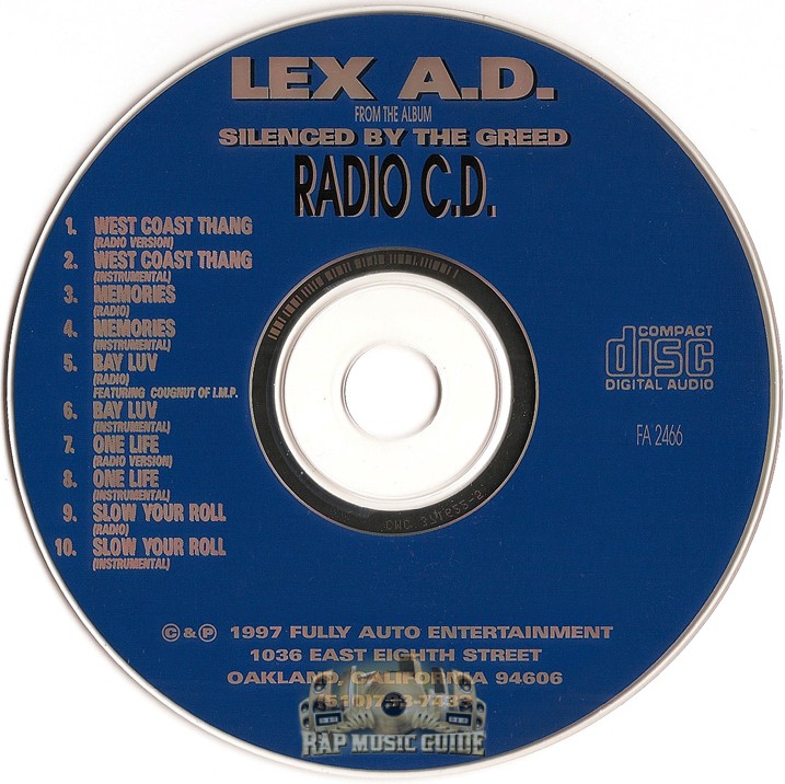 Lex A.D. - Radio C.D.: CD | Rap Music Guide